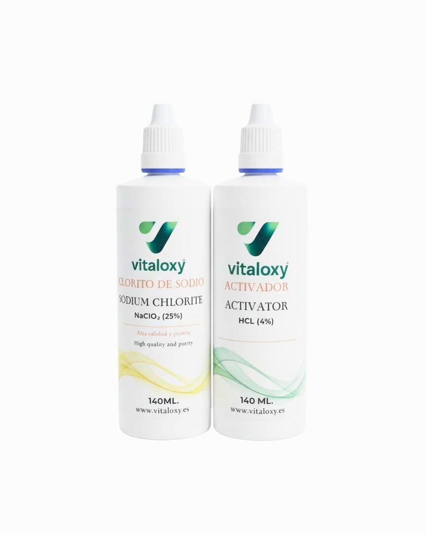 KIT DE CLORITO DE SODIO + ACTIVADOR 140 ML